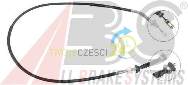 A.B.S. Cięgno, sterowanie sprzęgłem K21870