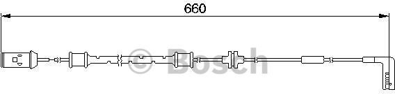BOSCH Styk ostrzegwaczy, zużycie okładzin hamulcowych 1 987 474 936