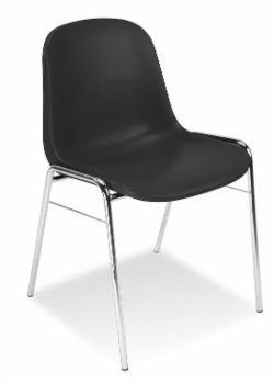 Nowy Styl Krzesło BETA CHROME Czarny