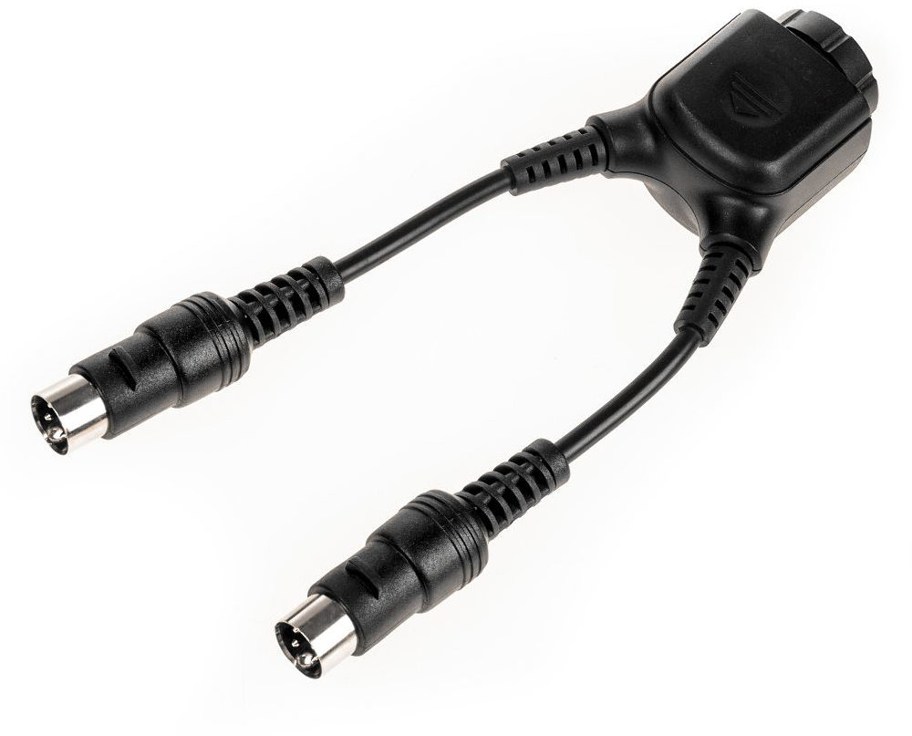 Quadralite Reporter PowerPack 2in1 Cable - podwójny kabel zasilający do lamp Reporter