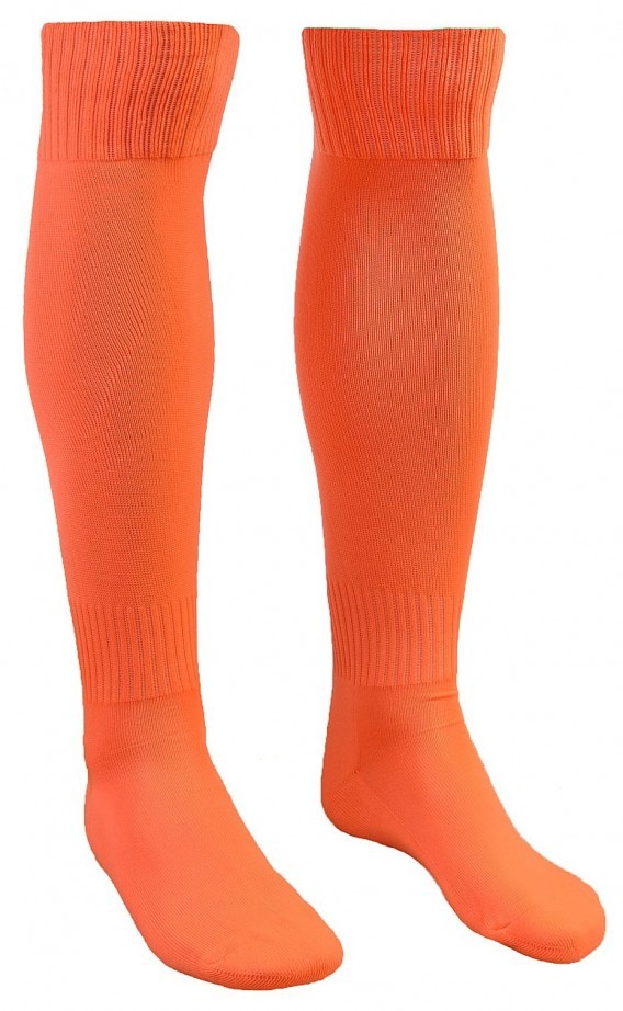 Iskierka getry PIŁKARSKIE SENIOR 42-44 pomarańczowe