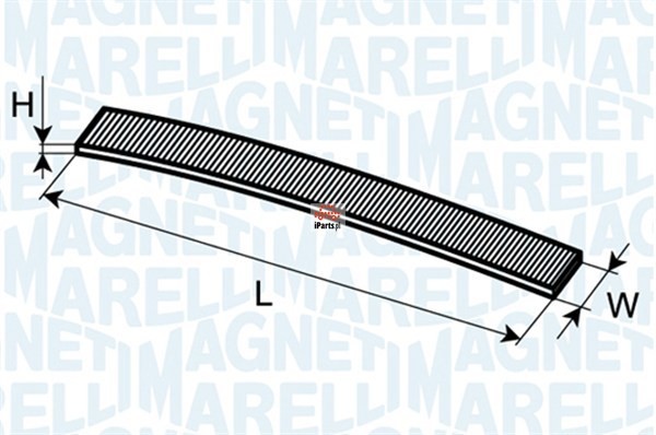 Magneti Marelli Filtr kabinowy 350203065080