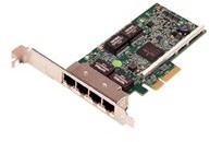 Dell Broadcom 5719 QP 1Gb Network Interface Card, Low Profile,CusKit (540-BBHB)