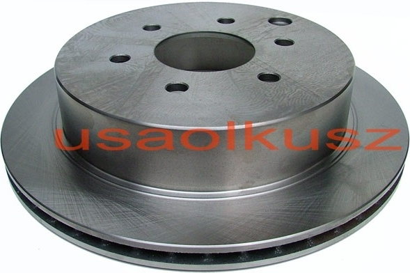 ATLAS Tylna wentylowana tarcza hamulcowa Suzuki Equator