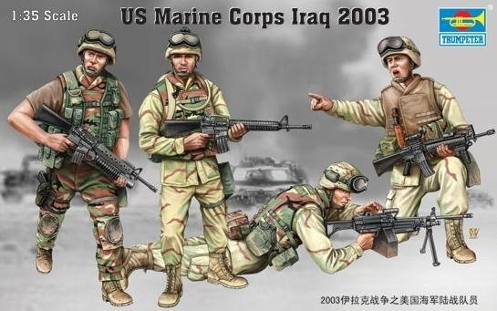 Trumpeter US Marine Corps Iraq 2003 00407