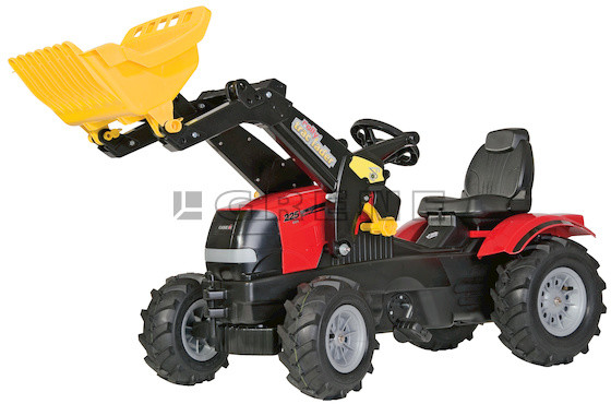 Rolly Toys Case Puma z ładowarką czołową i ogumieniem pneumatycznym