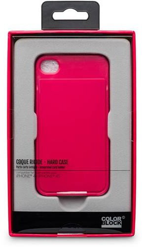 COLORBLOCK Etui COQUE SLIDE do Iphone 5/5S, malinowy CBSLIDECOVIP5BR