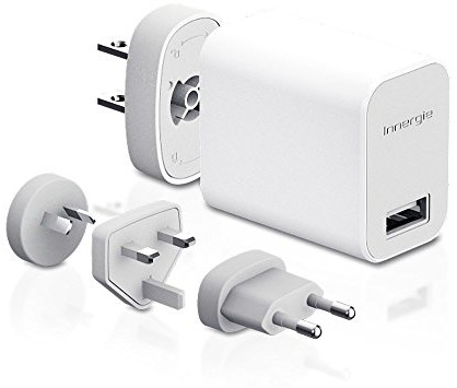 Innergie ADP-17aw CR power Joy Plus 17  Das uniwersalna ładowarka USB (17 W) do gniazd wtykowych z, biały ADP-10JWRB