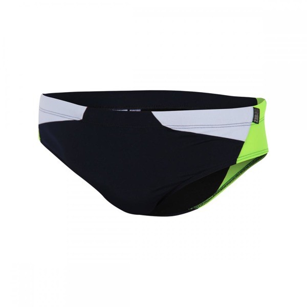 ZEROD Kąpielówki TRAINING BRIEF granatowo-fluo