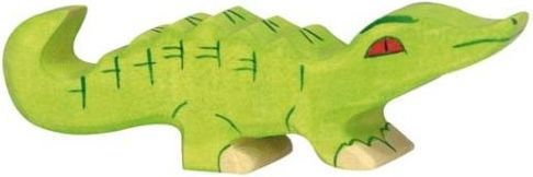 Holztiger Mały Drewniany Krokodyl 80175