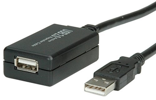 Value USB A/USB A M/F 12m kabel USB