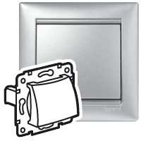 Legrand 770147 VALENA Wyjście kablowe ALUMINIUM
