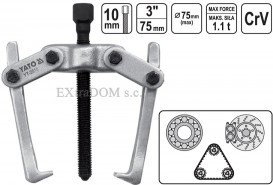 YATO Ściągacz dwuramienny do łożysk 75mm CrV - 2515 (YT-2515)