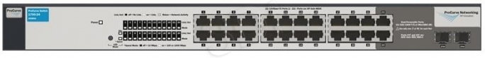 HP Hewlett-Packard ProCurve (J9080A) L2 Switch 1700-24 22xLAN + 2GLAN/SFP