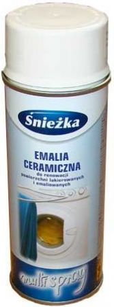 Emalia ceramiczna biała Śnieżka Spray 400ml