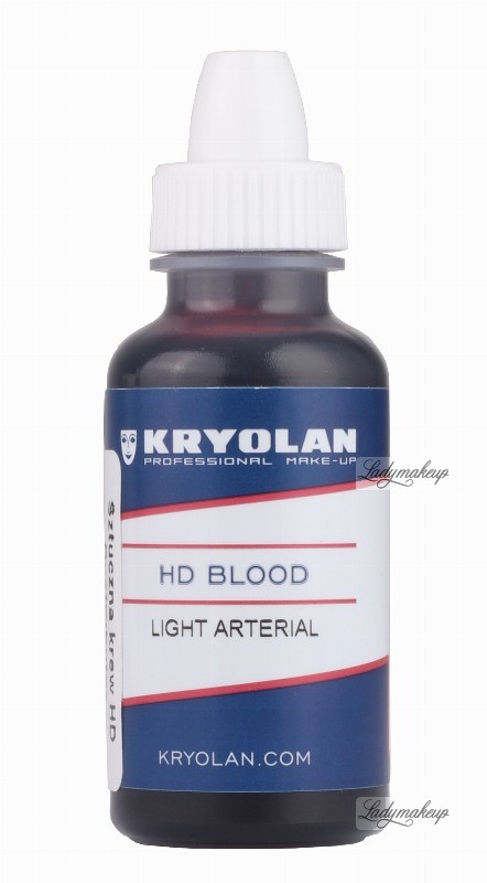 KRYOLAN HD BLOOD - Sztuczna krew HD - 15 ml - ART. 4160 - DARK VENOUS KR4160-DARK VENOUS