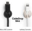 Organizer BlueLounge CableDrop mini Uchwyty na kabel CDM-WH-EU