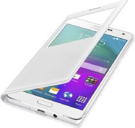 Samsung S-View Cover Galaxy A7 Białe White EF-CA700BWEGWW
