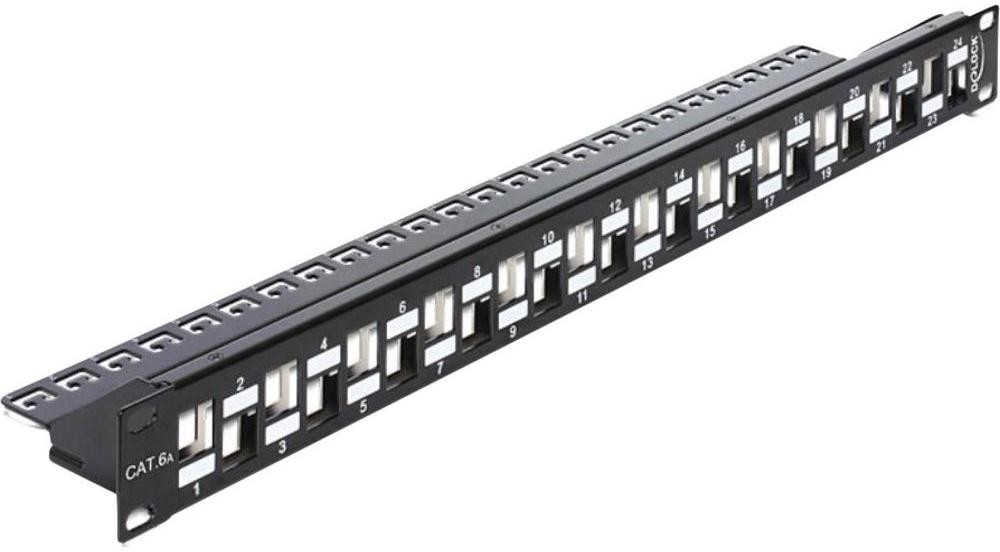 Delock Patchpanel 24 Porty bez wyposażenia 43278 1 U
