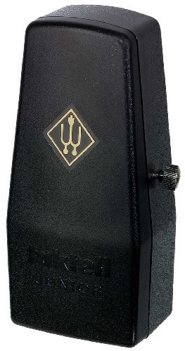 Wittner wittner taktell Junior metronom czarna obudowa z tworzywa sztucznego bez dzwonek 903112