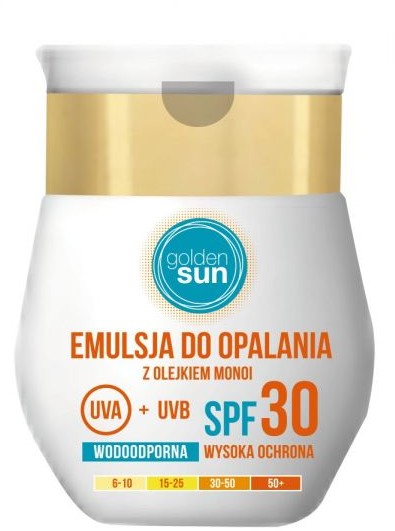Golden Sun PHARMA Emulsja do opalania SPF30 50 ml