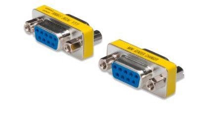 Digitus ASSMANN Adapter RS232 Typ DSUB9/DSUB9 Ż/Ż AK-610506-000-I