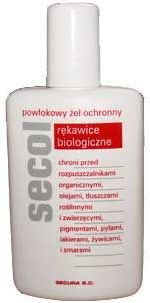 SECURA Powłokowy żel ochronny SECOL. Rękawice biologiczne 140g