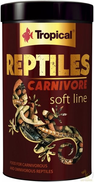 Tropical Soft Line Reptiles Carnivore 250Ml/65G 11624