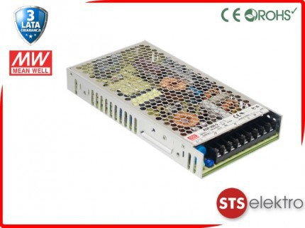Mean Well Zasilacz RSP-200-5 5V/40A 200W PFC