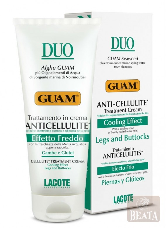 Lacote DUO ANTICELLULITE CREMA EFETTO FREDDO chłodzący Krem antycellulitowy 200ml