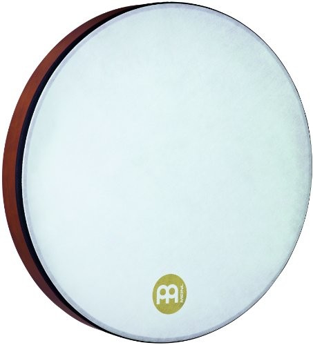 Meinl Percussion meinl Percussion fd20d-WH DAF, Frame drum z tworzywa sztucznego futra, średnica 50,8 cm (20 cali), African Brown FD20DWH