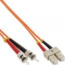 InLine Patchcord światłowodowy SC/ST, 62.5/125m, OM1,2 m 82602