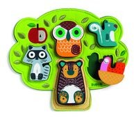 Djeco Puzzle Drewnianofilcowa układanka Drzewo