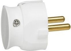 Legrand Wtyczka 2P - 16A - plastikowa - płaska (mała głębokość)