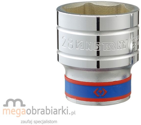 Zdjęcia - Klucz KING TONY NASADKA KRÓTKA 1/2" 39mm x 48mm 6-KĄTNA CHROM 