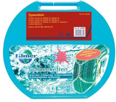 Filmer Super Grip 18635 łańcuchy przeciwśnieżne, 2 szt.