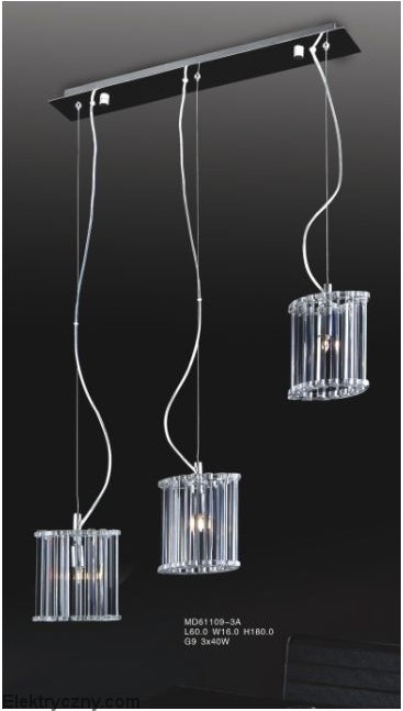 Italux Crystal X Lampa wisząca MD61109-3A