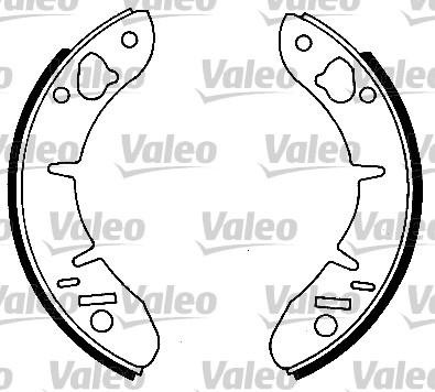 VALEO szczeki hamulcowe 562084 562084