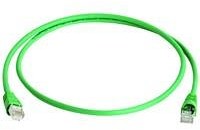 Telegärtner Patch kabel (CAT. 7, F-STP LSZH 3 m) Zielony 4018359286569