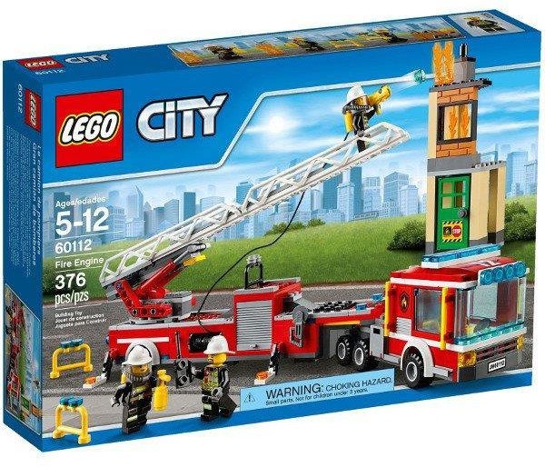 LEGO City Wóz strażacki 60112