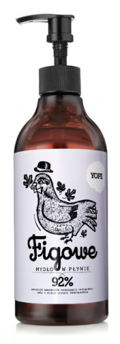 YOPE MYDŁO W PŁYNIE FIGA 500ML - YOPE 4522
