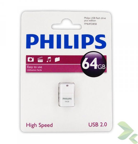 Philips Pico 64GB fioletowy (FM64FD85B/10)