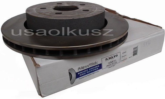 NewTek Tarcza hamulcowa tylna Jeep Grand Cherokee STR-8 6,1 V8 2006-2010