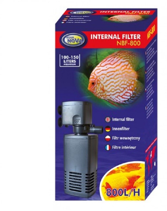 Aqua Nova Filtr Wewnętrzny Do Akwarium 500L/H