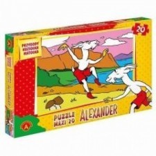 Alexander Przygody Koziołka Matołka. Puzzle Maxi 20 elementów. Wakacje nad morze