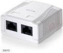 Equip GNIAZDO natynkowe KAT.5E 2X RJ45 -