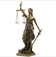 Veronese RZEŹBA PIĘKNA TEMIDA SPRAWIEDLIWOŚCI