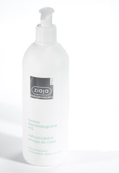 Ziaja MED KURACJA DERMATOLOGICZNA AZS - NATŁUSZCZAJĄCA EMULSJA DO CIAŁA PŁYN 400