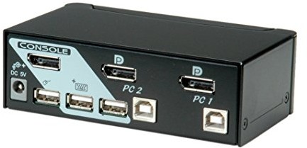 Rotronic ROLINE KVM Switch (Display Port, USB 2.0) 14.01.3327