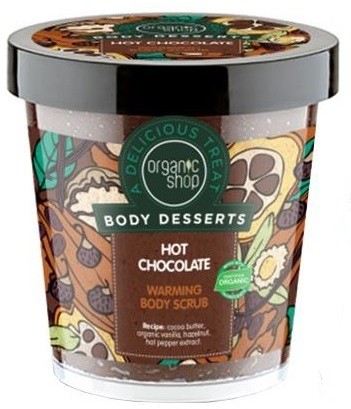 Organic Shop Body Desserts Rozgrzewający scrub do ciała Hot Chocolate BD26 450